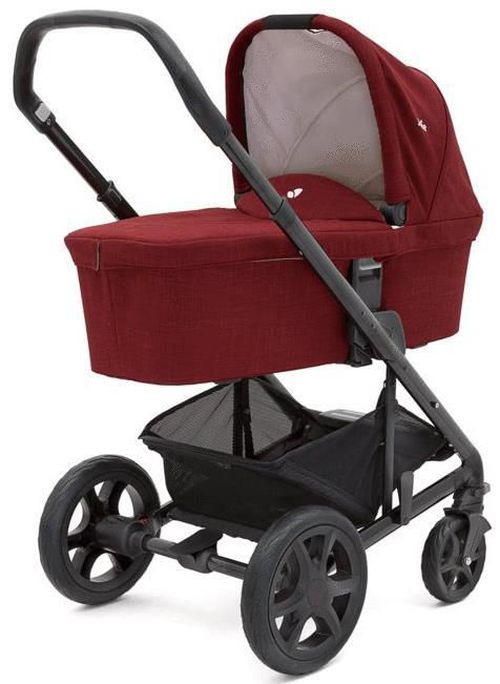 купить Детская коляска Joie S1201FDCNB000 2 in 1 Chrome Cranberry в Кишинёве 