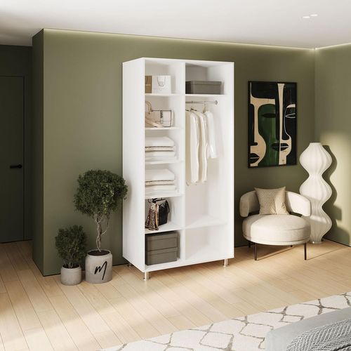 cumpără Dulap my-STYLE C10H1T04AM01-U12, 100x210, белый în Chișinău 