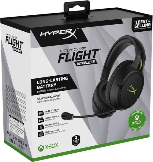 cumpără Căști pentru gaming HyperX HX-HSCFX-BK/WW, CloudX Flight, Xbox, black în Chișinău 