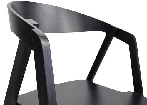 купить Стул Deco Guru Black+Black Leg в Кишинёве 