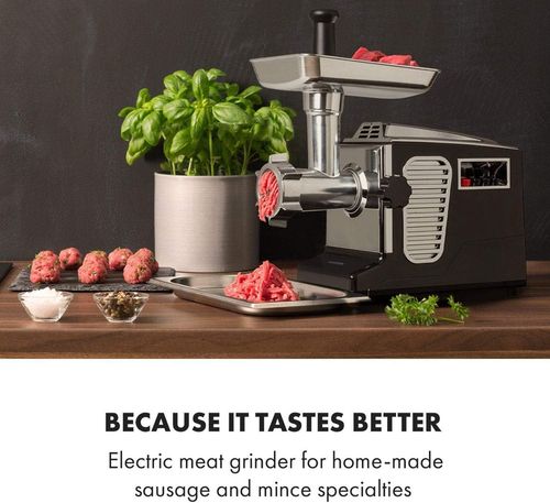 купить Мясорубка электрическая Klarstein Kraftprotz Black в Кишинёве 