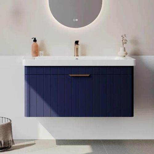 cumpără Dulap pentru lavoar Orka Procida 105 Mat Lacivert în Chișinău 