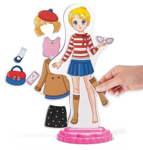 купить Кукла Quercetti Q2925 Magnetic Fashion Anna в Кишинёве 