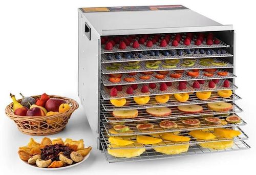 cumpără Aparat de deshidratat alimente Klarstein Fruit Jerky Steel 10 Inox în Chișinău 