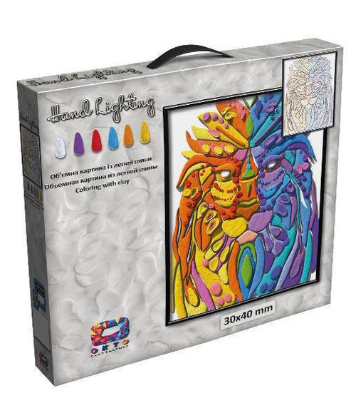 cumpără Set de creație Richi 70072 Tablou in set cu plastilina usoara în Chișinău 