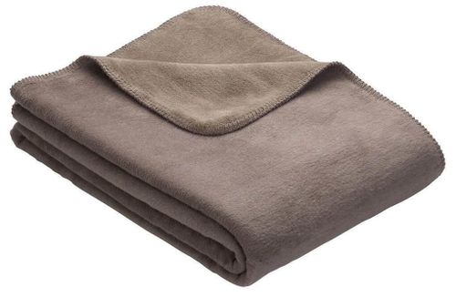 cumpără Textile de casă Ibena 2340/397 Uni Couchschoner Doubleface Dublin Espresso/light brown în Chișinău 