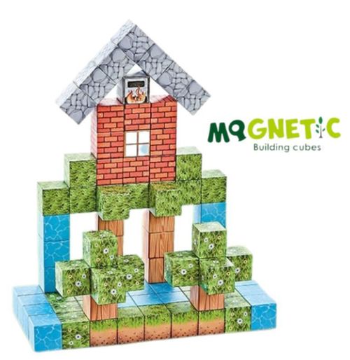 купить Конструктор Essa CH1327 Set de construcție din cuburi magnetice в Кишинёве 