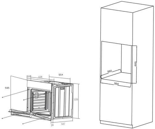 купить Встраиваемый духовой шкаф электрический Haier HOX-T11HGBX в Кишинёве 