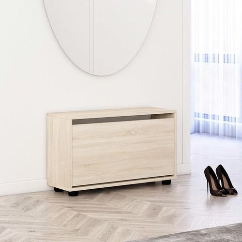 купить Полка для обуви Mobildor-Lux Leo 100x27x47H cm Sonoma в Кишинёве 