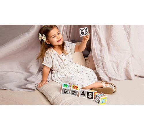 купить Игрушка Kids Hits KH20/007 Деревянный кубики My First wooden cubes в Кишинёве 