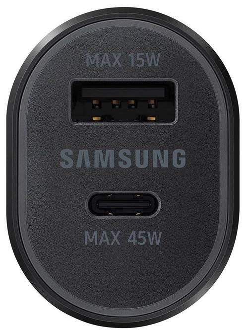 купить Зарядное устройство для автомобиля Samsung EP-L5300 Super Fast Dual Car Charger Black в Кишинёве 