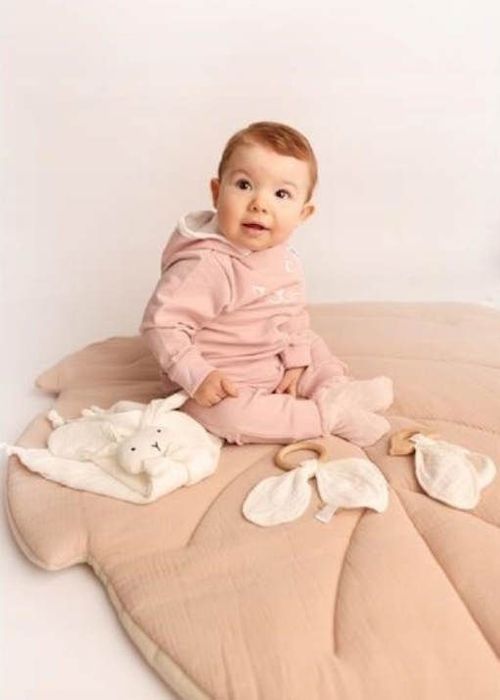 купить Коврик игровой New Baby 53877 Коврик муслин Leaf beige в Кишинёве 