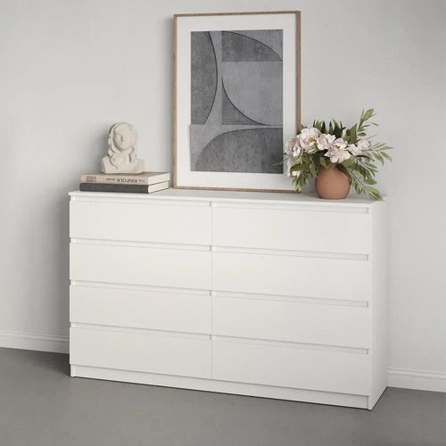 купить Комод MebelStar NEO 8S 160x43x98 White (MBS-1101) в Кишинёве 