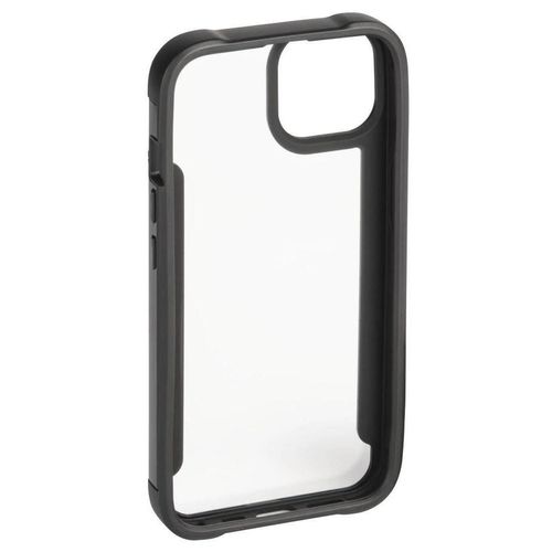 купить Чехол для смартфона Hama 215507 Metallic Frame Cover for Apple iPhone 14, transparent/black в Кишинёве 