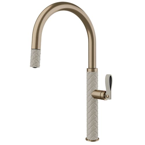 cumpără Bateria bucătărie Gessi 60914-432 Crème/Finox Br Nickel în Chișinău 