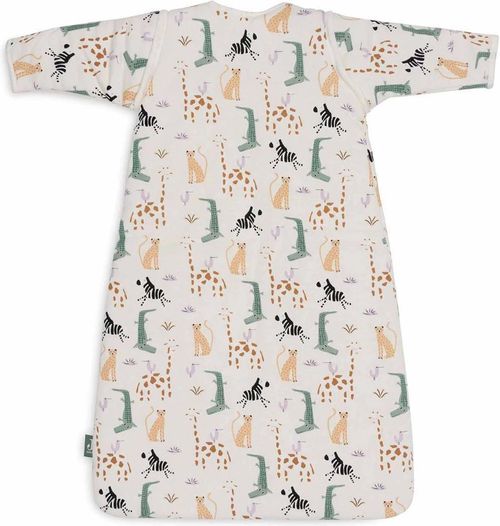 cumpără Lenjerie de pat pentru copii Jollein 016-541-67090 cu maneci detasabile Jungle Jambo, 90 cm în Chișinău 