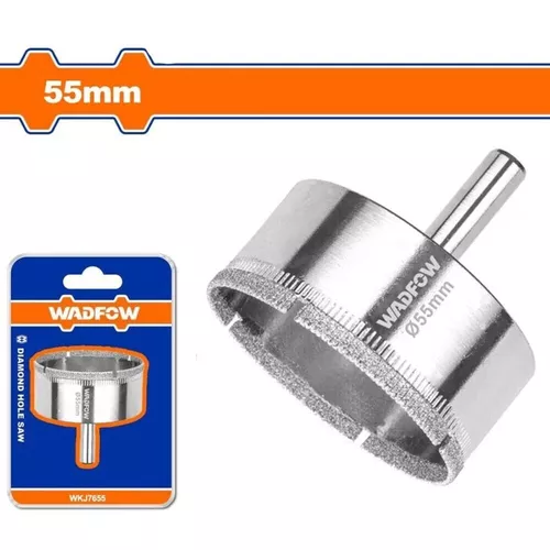 купить Набор головок, бит, насадок Wadfow WKJ7655 Carota diamantata D55mm fara burghiu centrare в Кишинёве 
