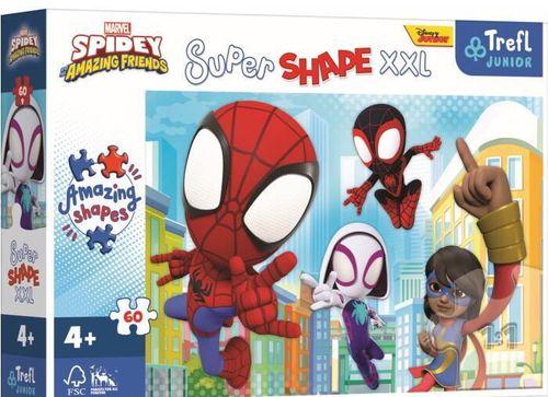 купить Головоломка Trefl 50012 Puzzle 60XXL Spiderman в Кишинёве 
