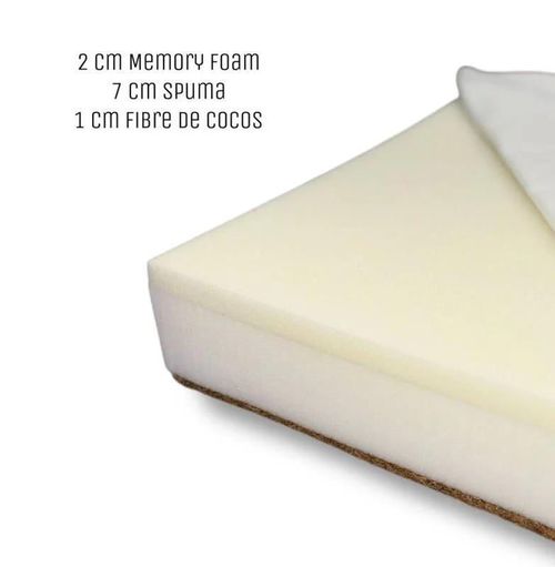 cumpără Saltea pentru copii Eucalyptus MD-022 Memory Cocos, 120x60x10cm în Chișinău 