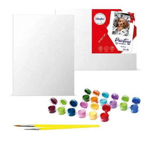 cumpără Tablou pe numere Ideyka (KHO8560) Queen's move, 30х40 în Chișinău 