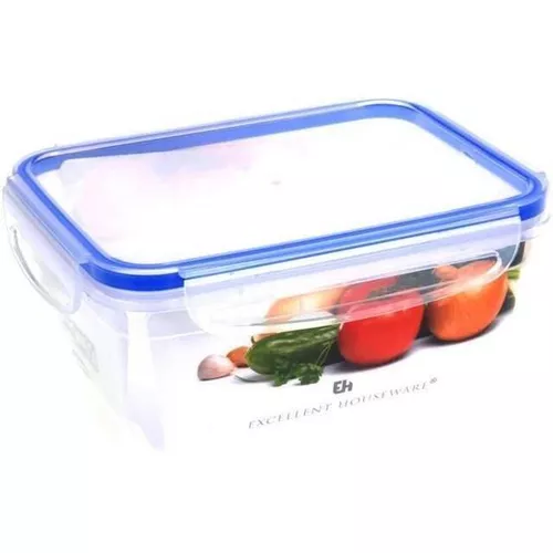 купить Контейнер для хранения пищи Excellent Houseware 39644 Емкость пищевая пластиковая 1.1l, 18x13x9cm в Кишинёве 