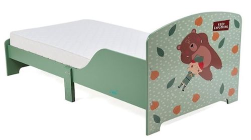 cumpără Pat pentru copii U-Grow UGMPJ07-GNF Pat Junior cu protecții laterale Green Forest în Chișinău 