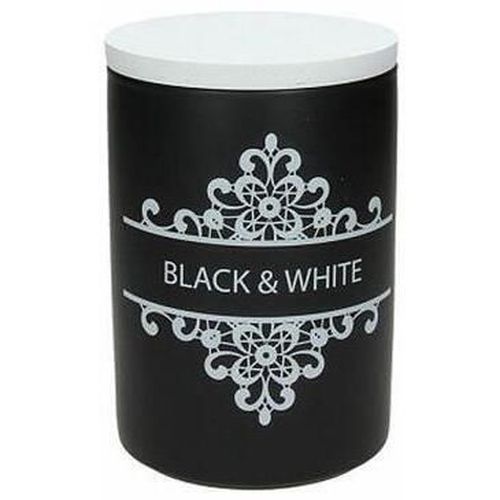 купить Посуда прочая Promstore 42301 Емкость керамическая D11cm, H16cm Tognana Dolce Black&White в Кишинёве 