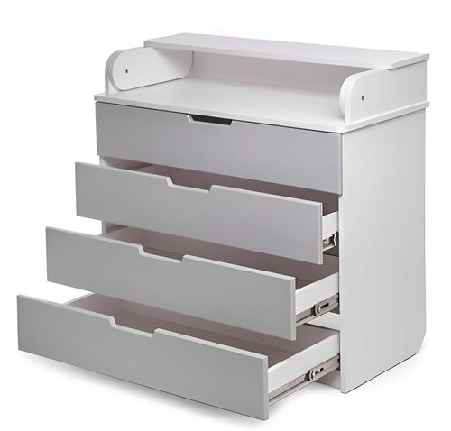 купить Комод-пеленатор PernaMea HappyBaby 900 MDF Light Grey (114455) в Кишинёве 