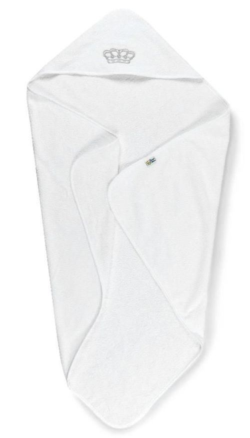 cumpără Accesoriu pentru baie PernaMea Prosop botez 90x90cm Coronita gri în Chișinău 