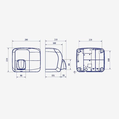 cumpără Uscător de mâini Jofel АА92500 în Chișinău 