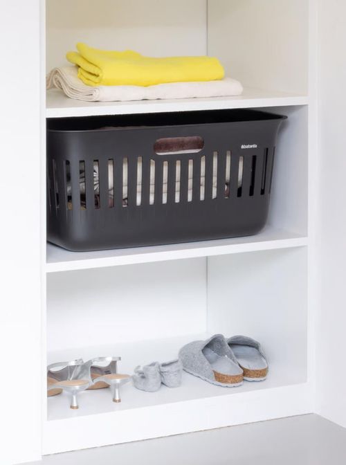 cumpără Coș pentru rufe Brabantia 24 40 87 Collect-It 40L, Black în Chișinău 