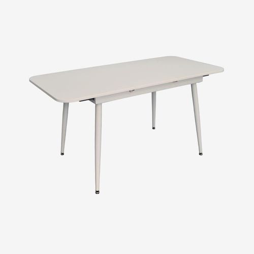 купить Комплект стол и стулья Evelin di Costacurta стол DT-531R Wh + 4 стула YTC-064Wh Bjorn-24 (Light beige) в Кишинёве 