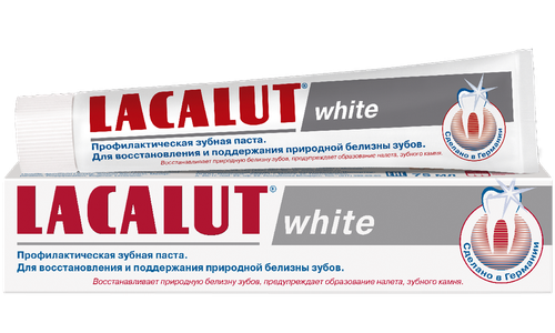 Зубная паста Lacalut White 50 мл 