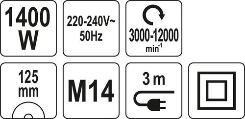 cumpără Polizor unghiular Yato YT82099 în Chișinău 