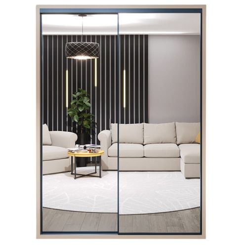 cumpără Dulap Bayro Parma 1600x2250x600 серый камень, купе în Chișinău 