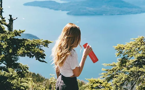 купить Термос для напитков Aichiw AI-D108 380 ML, Red в Кишинёве 