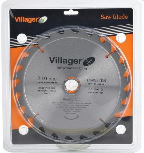 cumpără Disc de tăiere Villager Disc de taiere lemn 160x20/16x2.2x18T (033418) în Chișinău 