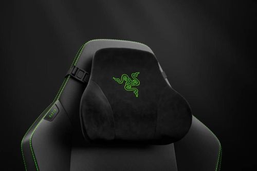 cumpără Fotoliu de birou Razer RZ38-04900700-R3G1 Chair Iskur V2 NewGen Black/Green în Chișinău 