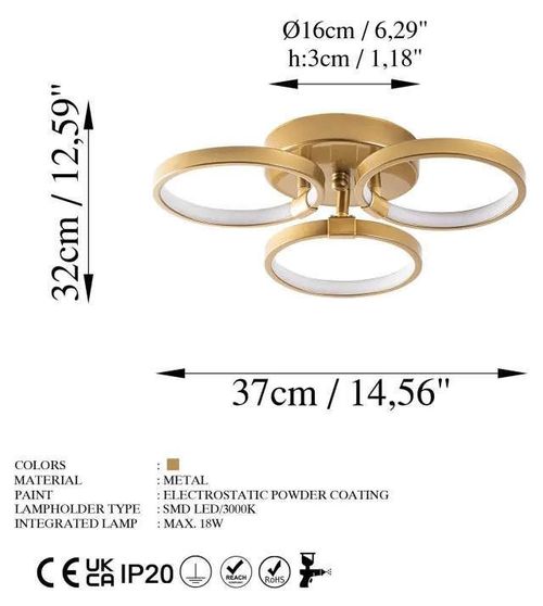 cumpără Lustră Trendy Halka-13311 în Chișinău 