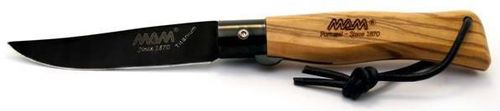 купить Нож MAM 2212 Douro Pocket Knife With Full Black Titanium And Leather Loop в Кишинёве 