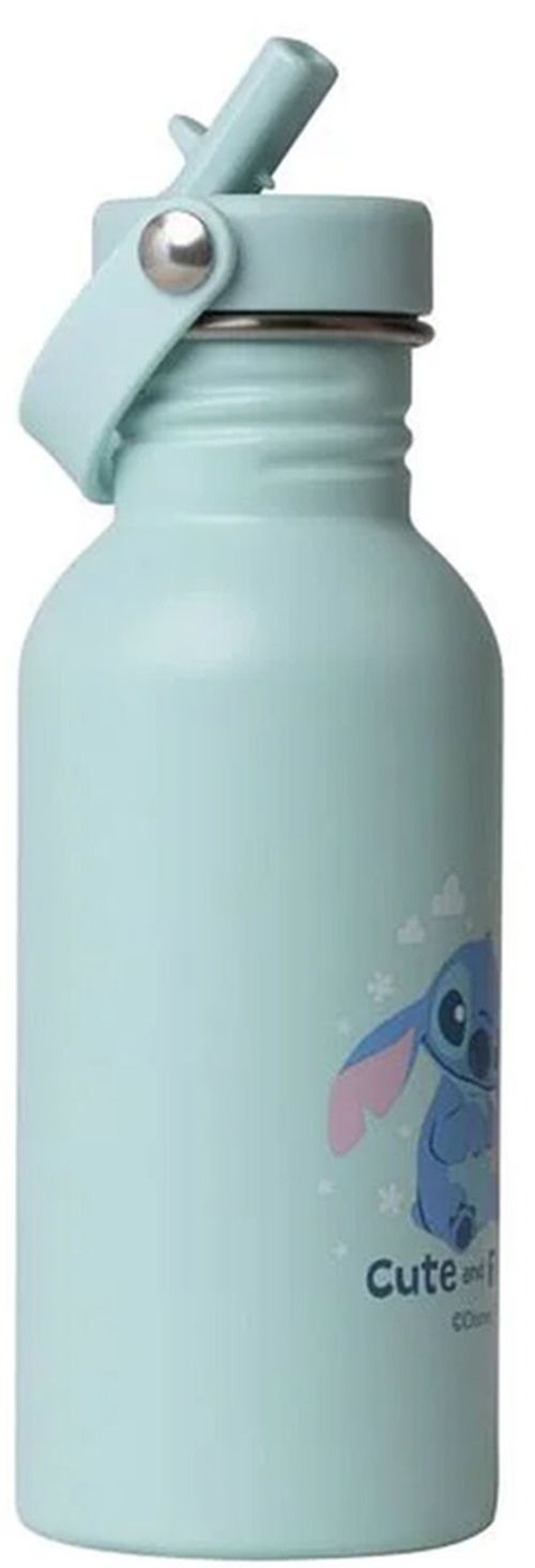 купить Поильник Premaman PRFBVB-CCC-UNQ Sticluta termoizolanta din inox cu pai Stitch, 500ml в Кишинёве 