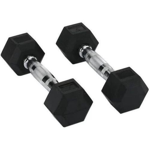 cumpără Ganteră PX Sport 10229 Gantera Rubber Hex Dumbbells 12.5kg, DB139-12.5 în Chișinău 