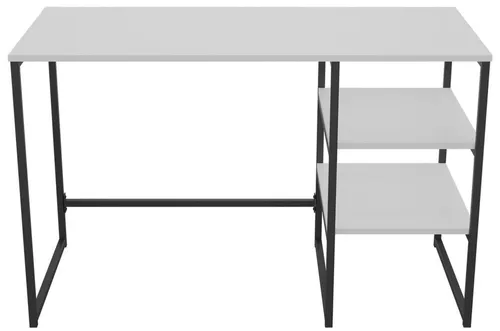 купить Офисный стол Nowystyl Jet (negru/alb) в Кишинёве 