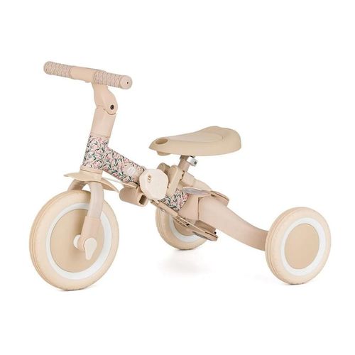 купить Велосипед-коляска Petite&Mars 613364 Tricicleta evolutiva 5in1 Turbo Limited Edition Pink Meadow в Кишинёве 