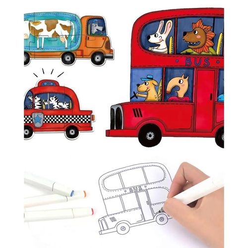 cumpără Puzzle Mideer MD0077-1 Primul puzzle Transport în Chișinău 