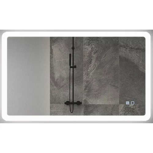 cumpără Oglindă baie Bayro Gama 1000x800 LED touch c подогревом (124179) în Chișinău 