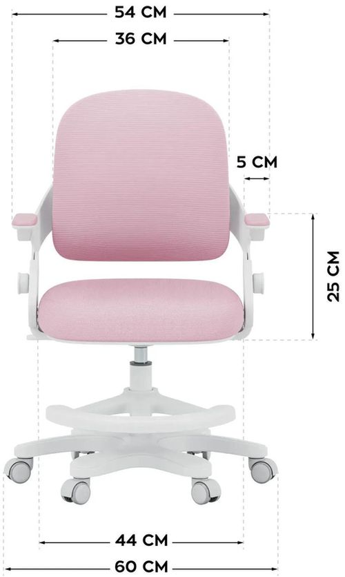 cumpără Fotoliu de birou Mark Adler Junior 4.3 Pink în Chișinău 