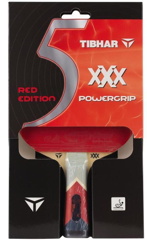 cumpără Articol de tenis Tibhar SL-00014434 Paleta tenis de masa 5 XXX Powergrip Red Edition 03024 în Chișinău 