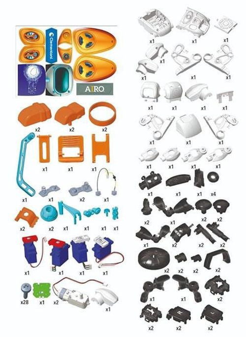 cumpără Set de construcție Clementoni Set de constructie, Robot interactiv AIRO (75113) în Chișinău 