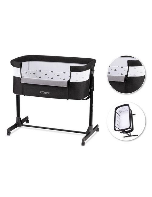 купить Колыбель MoMi Revo Bar Black в Кишинёве 